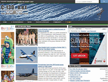 Tablet Screenshot of c-130.net